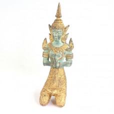 veche statueta Rattanakosin " Namaskara Mudra ". bronz patinat. Thailanda. cca 1920 veche statueta Rattanakosin " Namaskara Mudra ". bronz patinat. Thailanda. cca 1920